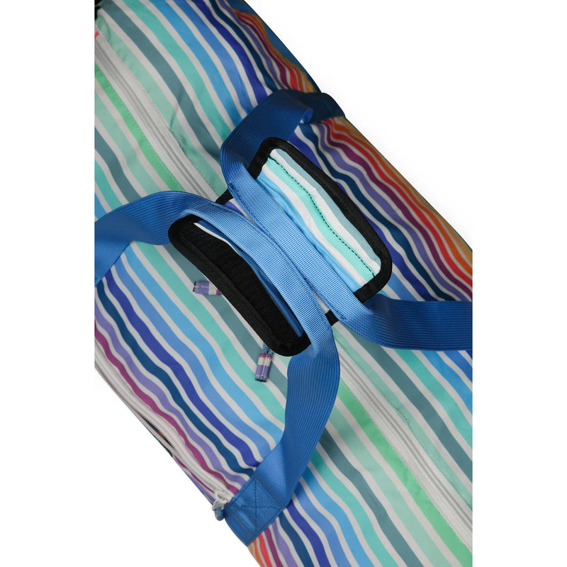 KAVU Tide Rip Duffel Rainbow Stripe