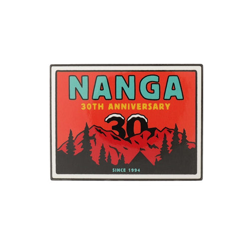 NANGA 30th Anniversary Sticker Square 30週年紀念貼紙