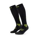 CEP The Core Run Compression Socks Tall 5.0 高筒跑步壓力襪 Black/Lime