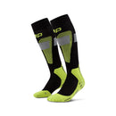 CEP Ski Merino Socks Tall Men 男裝羊毛滑雪襪 Black/Lime