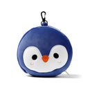 relaxeazzz Travel Pillow & Eye Mask Set Penguin
