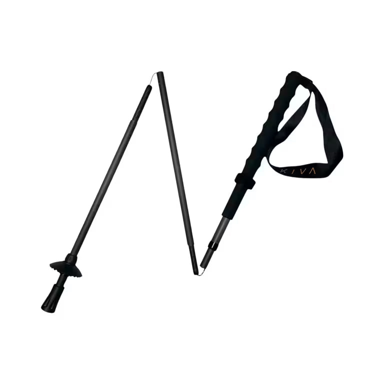KIVA Carbon Trail Running Pole (1-pc) 碳纖摺疊越野跑杖