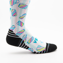 VERSUS Active Crew Socks - Marshmallows