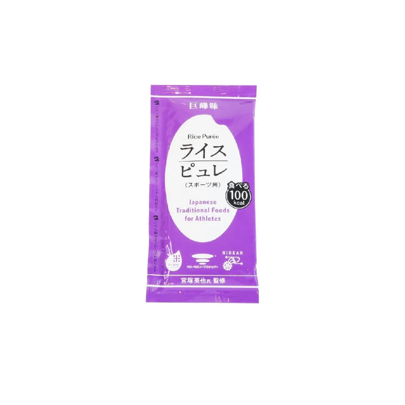 RICE PURÉE Chewable Japanese Traditional Foods for Athletes 能量米糊