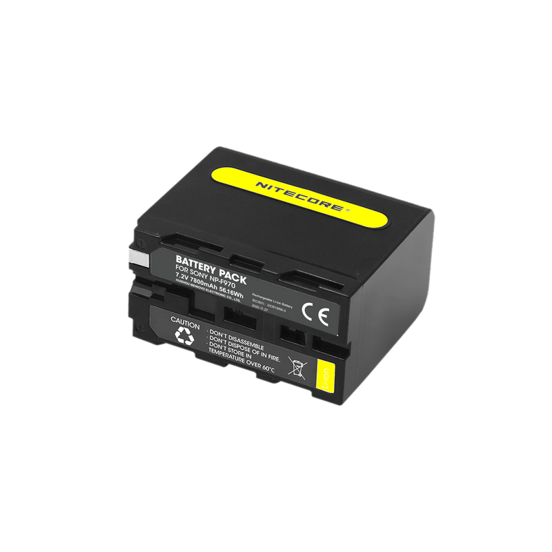 Nitecore NP-F970 7800mAh Battery Pack