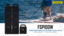Nitecore FSP100W 100W ETEF Waterproof Foldable Solar Panel 摺疊太陽能電池板