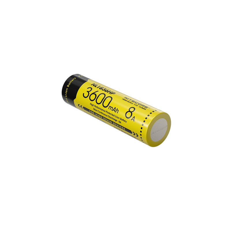 Nitecore NL1836HP 3600mAh High Performance Protected Li-ion Battery