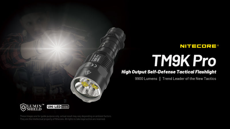 Nitecore TM9K Pro High Output Self-Defense Tactical Flashlight 強光戰術手電筒