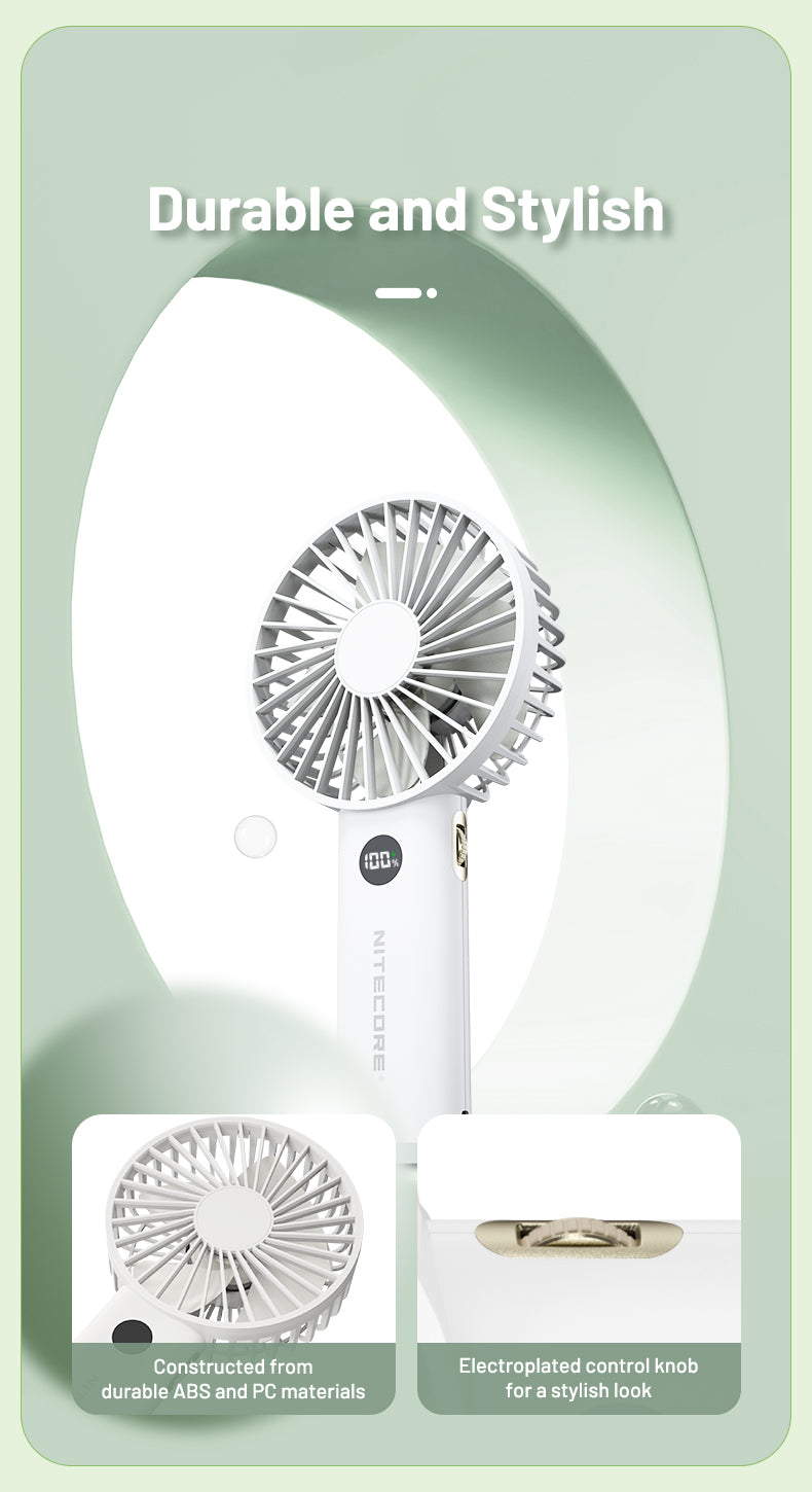 Nitecore NEF03 Portable Handheld Fan 手持便摧小風扇