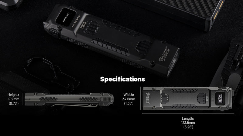 Nitecore EDC29 Ultra Slim High Performance Flashlight 高性能超薄EDC手電筒