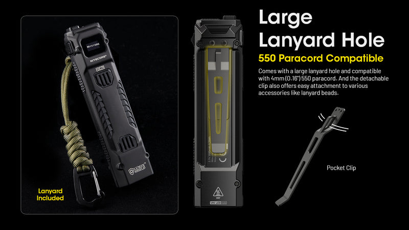 Nitecore EDC29 Ultra Slim High Performance Flashlight 高性能超薄EDC手電筒