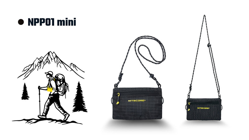 Nitecore NPP01 Mini Outdoor Sacoche Bag 迷你戶外便携斜孭袋
