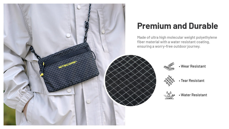 Nitecore NPP01 Mini Outdoor Sacoche Bag 迷你戶外便携斜孭袋