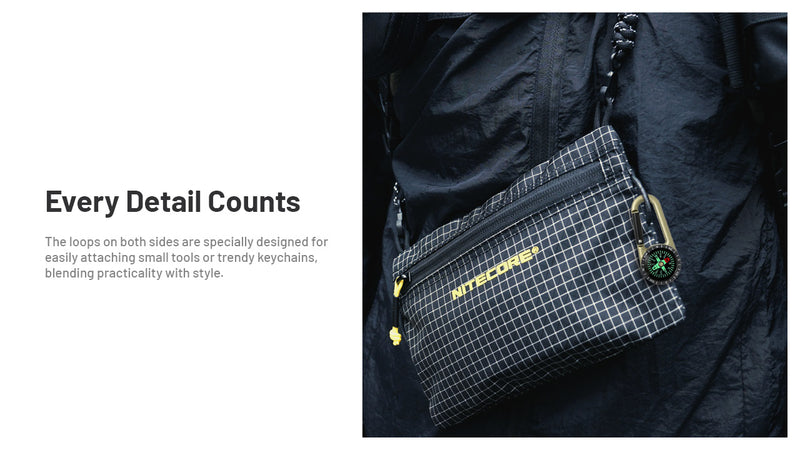 Nitecore NPP01 Mini Outdoor Sacoche Bag 迷你戶外便携斜孭袋