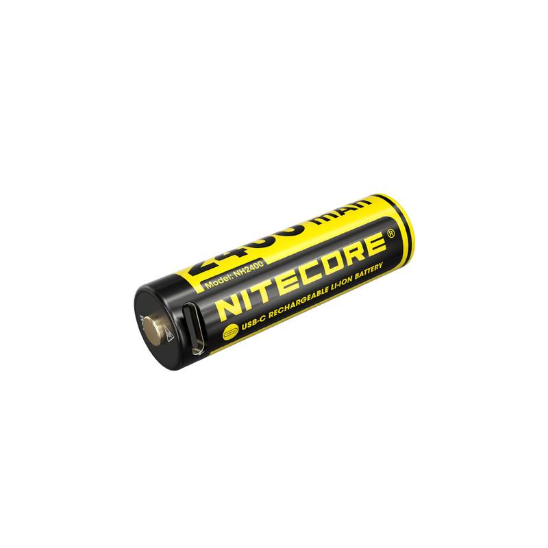 Nitecore NH2400 USB-C Rechargeable 1.5V Li-ion AA Batteries (4 pcs) AA充電池