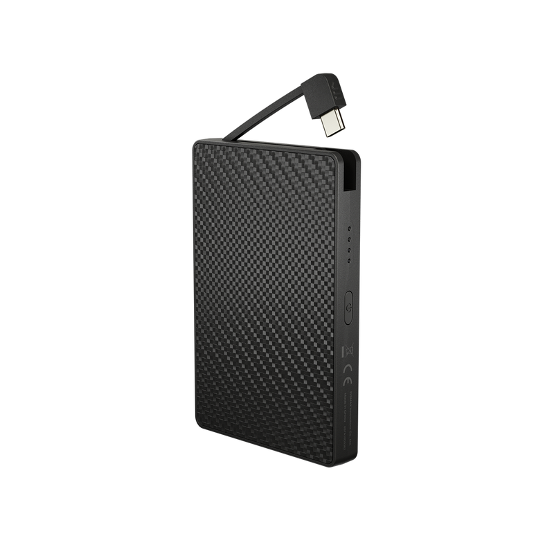 Nitecore POCKET 10000 Carbon Fiber Pocket Power Bank 碳纖移動電源(內置充電線)