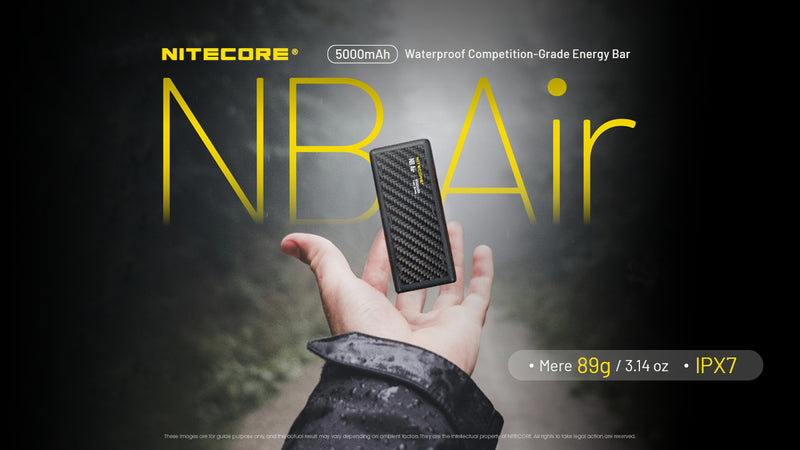 Nitecore NB Air Ultralight Power Bank 超輕碳纖行動電源