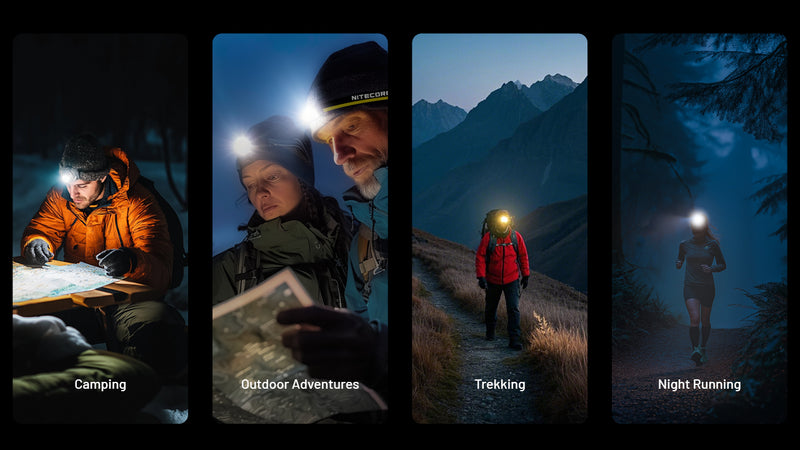 Nitecore NU25 MCT Ultra Lightweight Rechargeable Headlamp 多色溫戶外頭燈