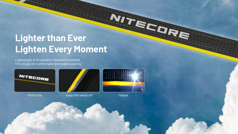 Nitecore NU25 MCT Ultra Lightweight Rechargeable Headlamp 多色溫戶外頭燈