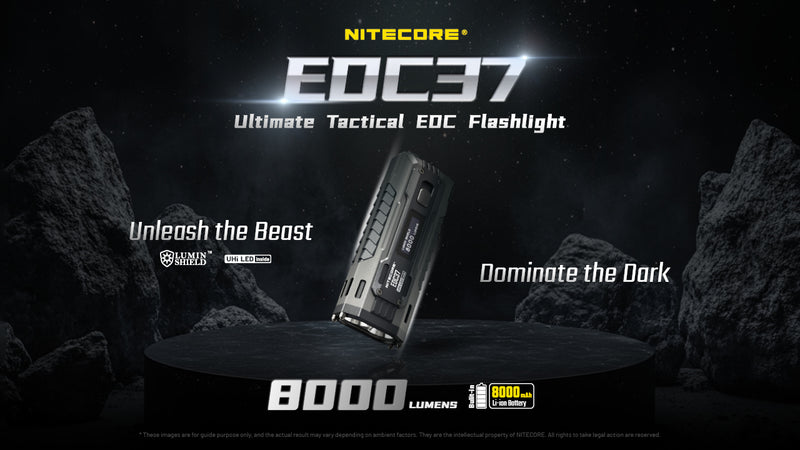 Nitecore EDC37 Ultimate Tactical EDC Flashlight 手電筒