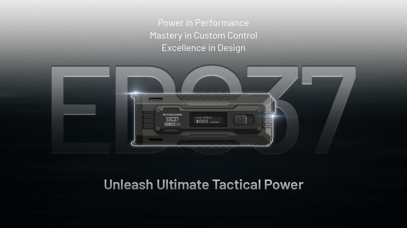 Nitecore EDC37 Ultimate Tactical EDC Flashlight 手電筒
