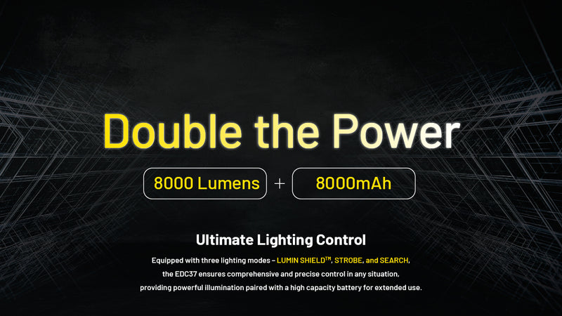 Nitecore EDC37 Ultimate Tactical EDC Flashlight 手電筒