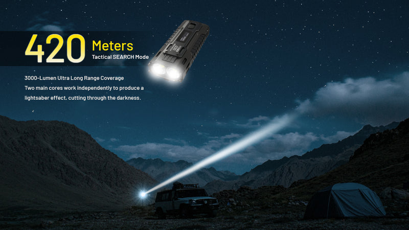 Nitecore EDC37 Ultimate Tactical EDC Flashlight 手電筒
