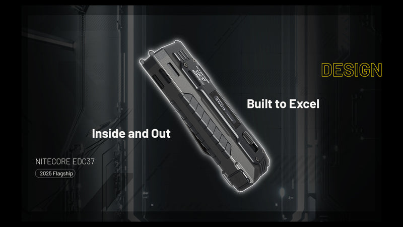 Nitecore EDC37 Ultimate Tactical EDC Flashlight 手電筒