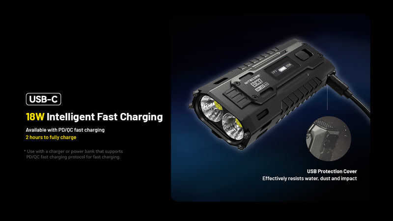 Nitecore EDC37 Ultimate Tactical EDC Flashlight 手電筒