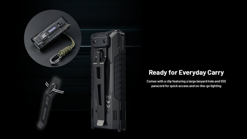 Nitecore EDC37 Ultimate Tactical EDC Flashlight 手電筒
