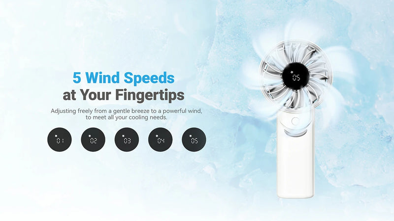 Nitecore NEF03 Pro Portable Handheld Fan 可摺疊手提風扇