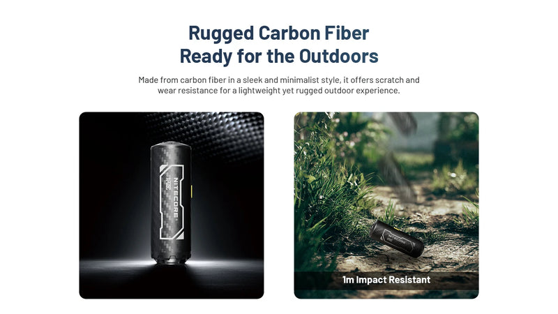 Nitecore AP05C Ultra Lightweight Carbon Fiber Air Pump 碳纖維輕量氣泵