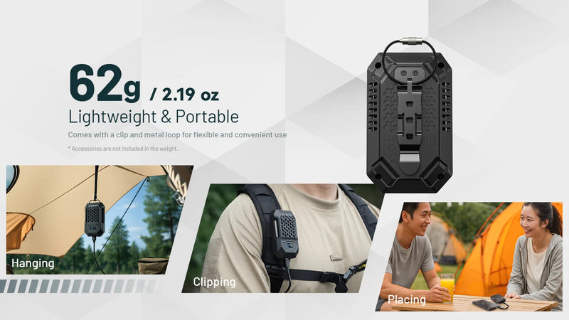 Nitecore EMR15 Portable Electronic Mosquito Repeller 戶外便攜驅蚊機