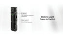 Nitecore EDC09 High CRI Three Color Temperatures Adjustable Angle EDC Flashlight 手電筒