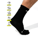 Invisible Merino 5 Toe Performance Lightweight Crew Trail Socks 羊尾五趾襪