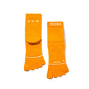 Invisible Merino 5 Toe Targeted Cushion Crew Trail Socks 越野跑羊毛五趾襪 Flame Orange