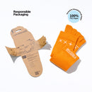 Invisible Merino 5 Toe Targeted Cushion Crew Trail Socks 越野跑羊毛五趾襪 Flame Orange