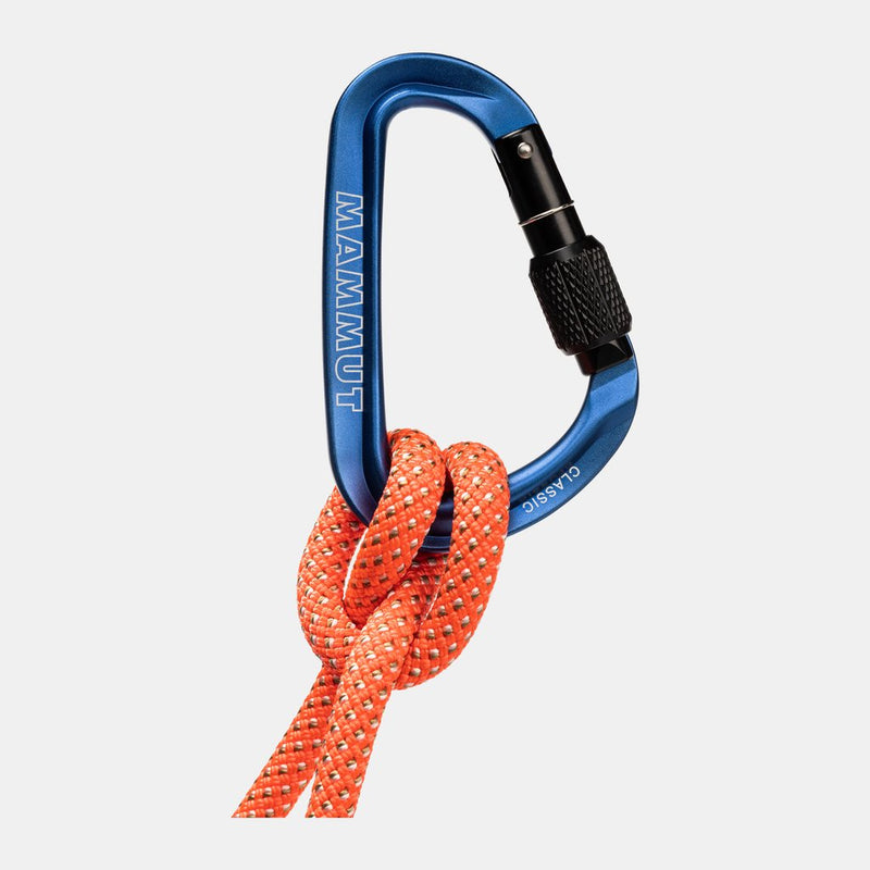 MAMMUT Classic HMS Screwgate Carabiner Blue