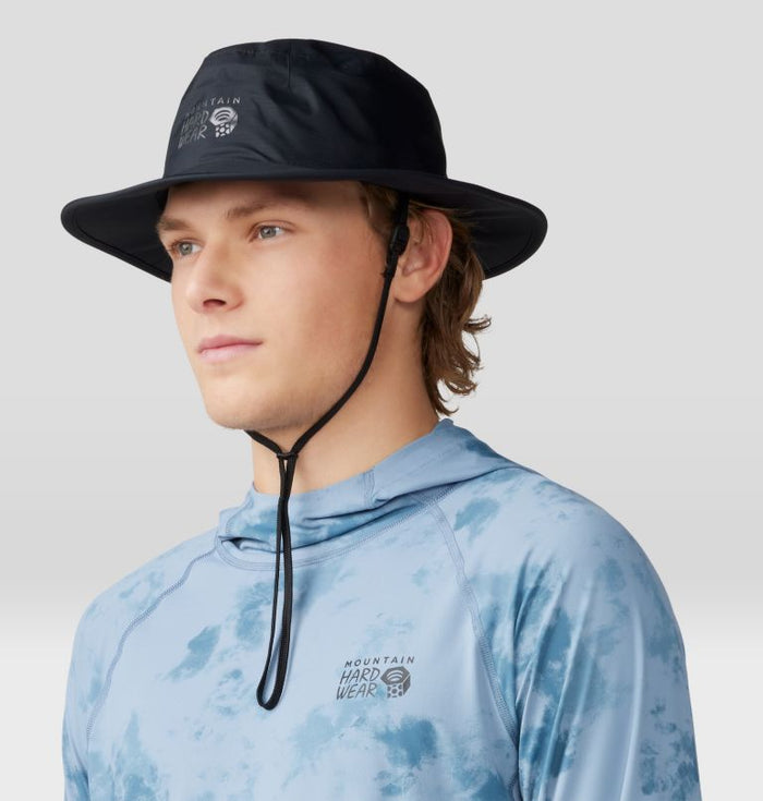 MOUNTAIN HARDWEAR｜ (Threshold Rain Hat (2123661-010)) Threshold™ Rain Hat | Mountain Hardwear