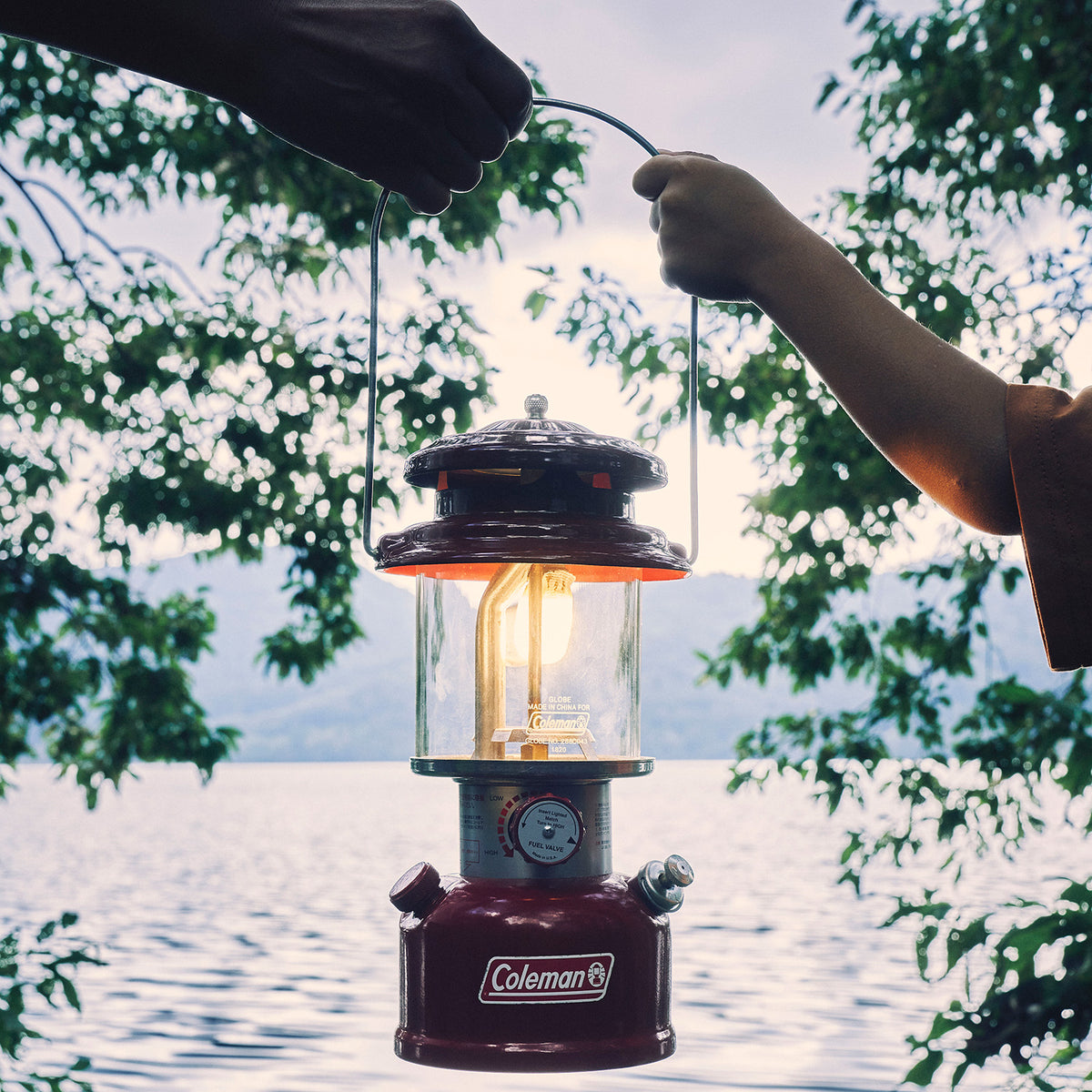 Coleman One Mantle Lantern 白電油氣化營燈