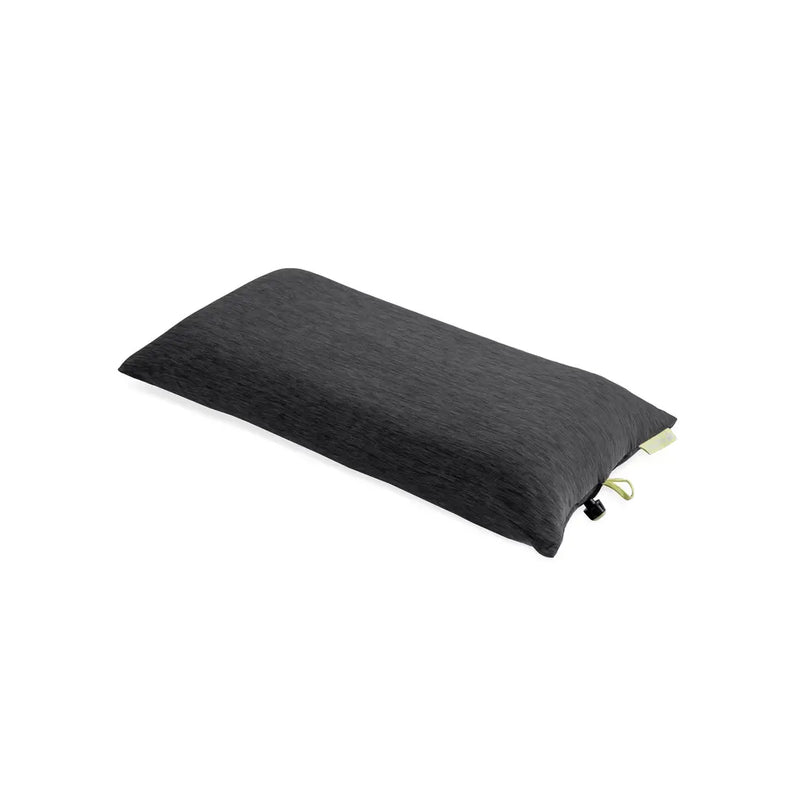 Nemo Fillo™ Elite Wide Ultralight Backpacking Pillow Black Peark/Citron