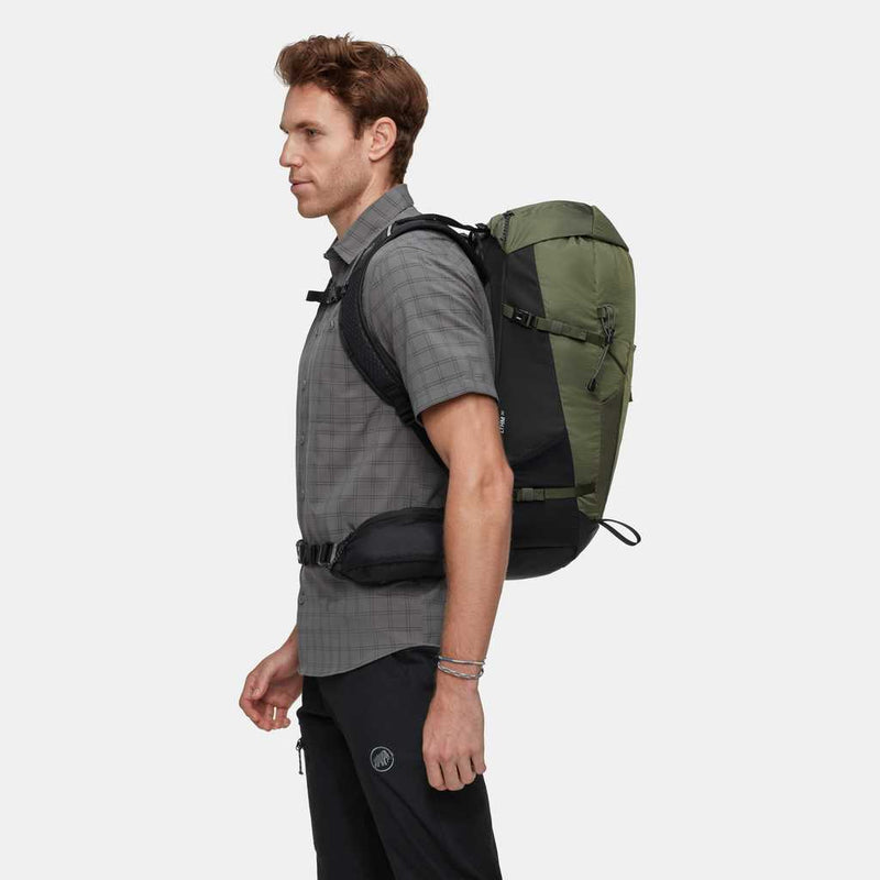 Mammut Lithium 30 輕便背包連雨套 30L Dark Marsh-Black