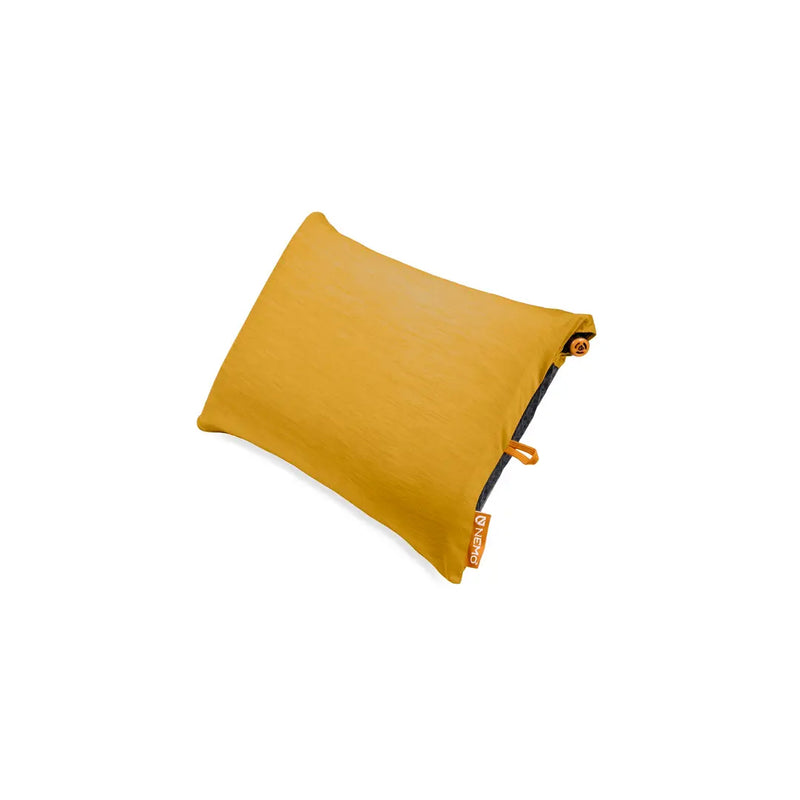 Nemo Fillo™ Backpacking Pillow Mango/Golden Oak