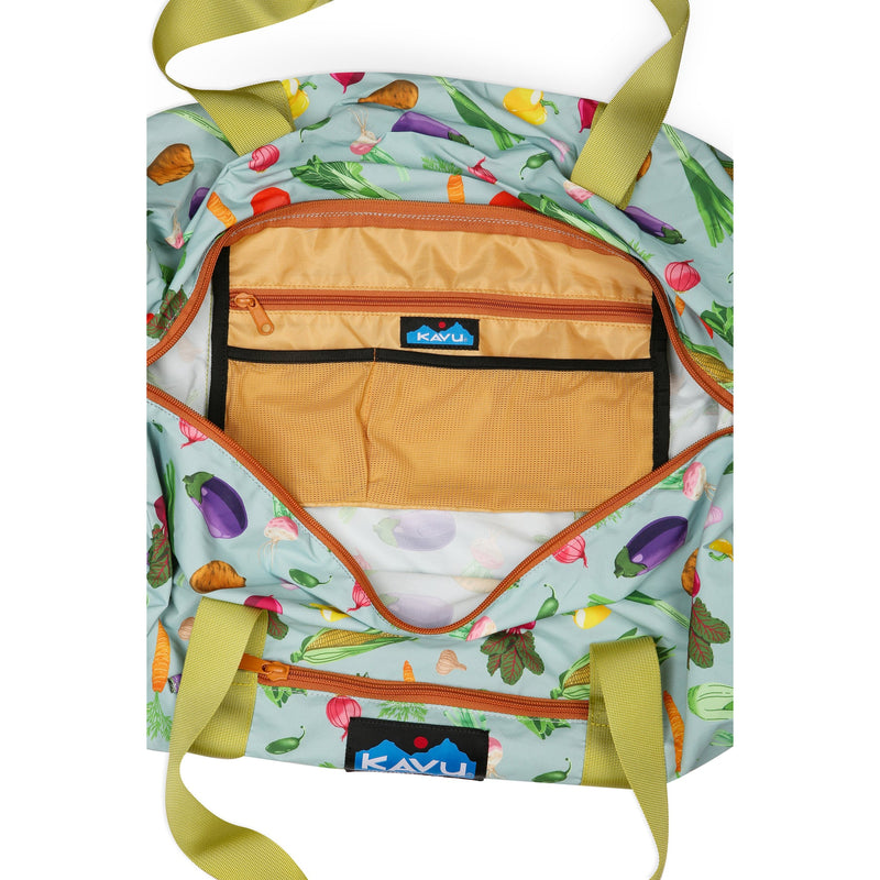 KAVU Tide Rip Duffel Rainbow Stripe