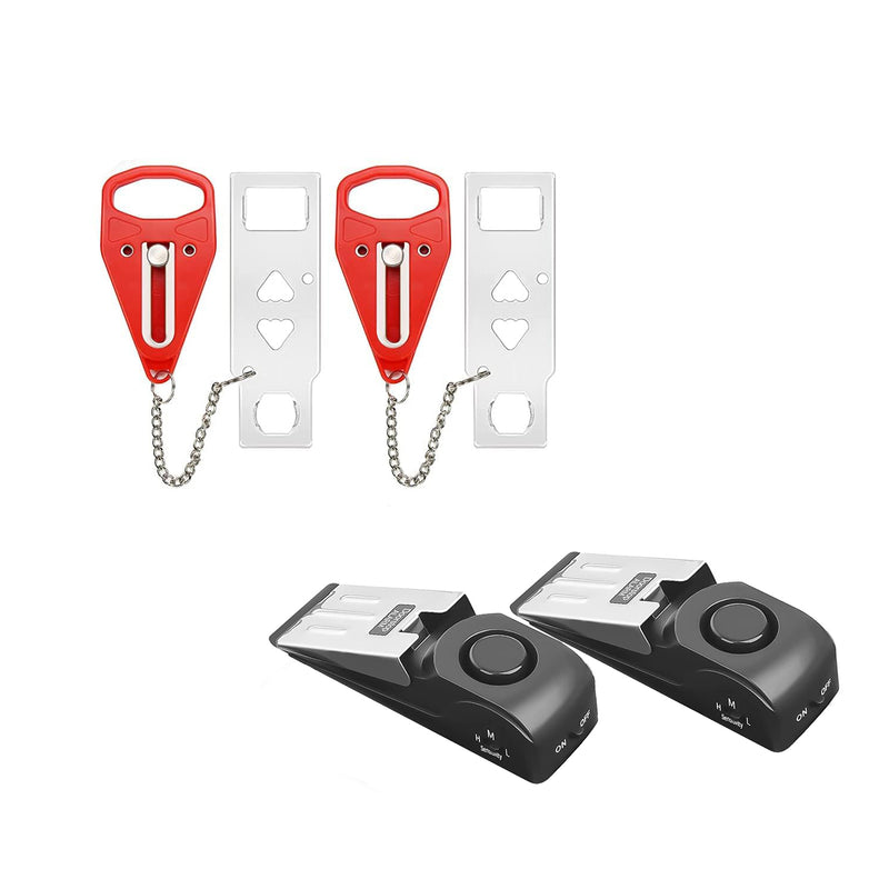 AceMining Portable Door Lock & Door Stop Alarm 便攜式旅行門鎖及警報器