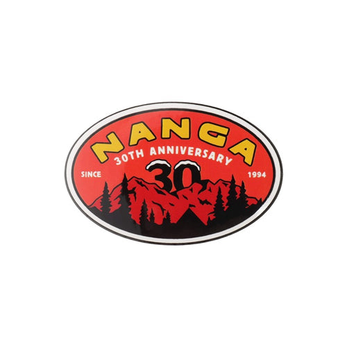 NANGA 30th Anniversary Sticker Oval 30週年紀念貼紙