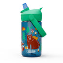 Thrive™ Flip Straw Kids 0.4L Bottle w/ Tritan™ Renew Friendly Forest 兒童吸管水樽