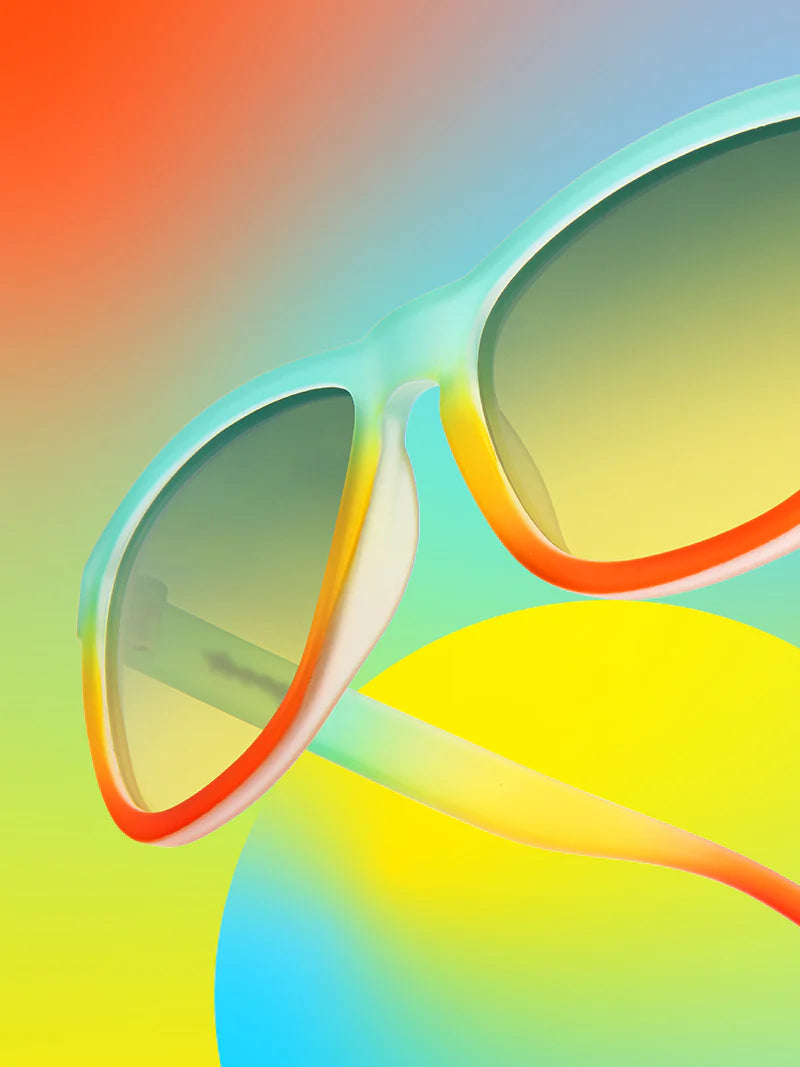 Goodr Sports Sunglasses - Sunrise Spritzer Elixir