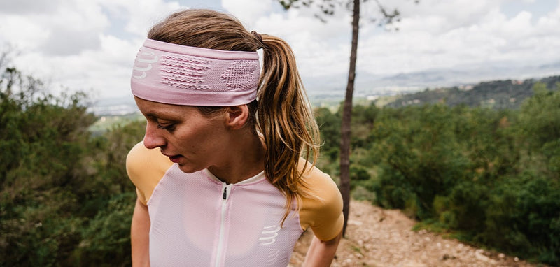 Compressport Headband On/Off 運動吸汗頭帶 Roseate