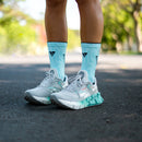 VERSUS Active Crew Socks - Bubblegum Smile